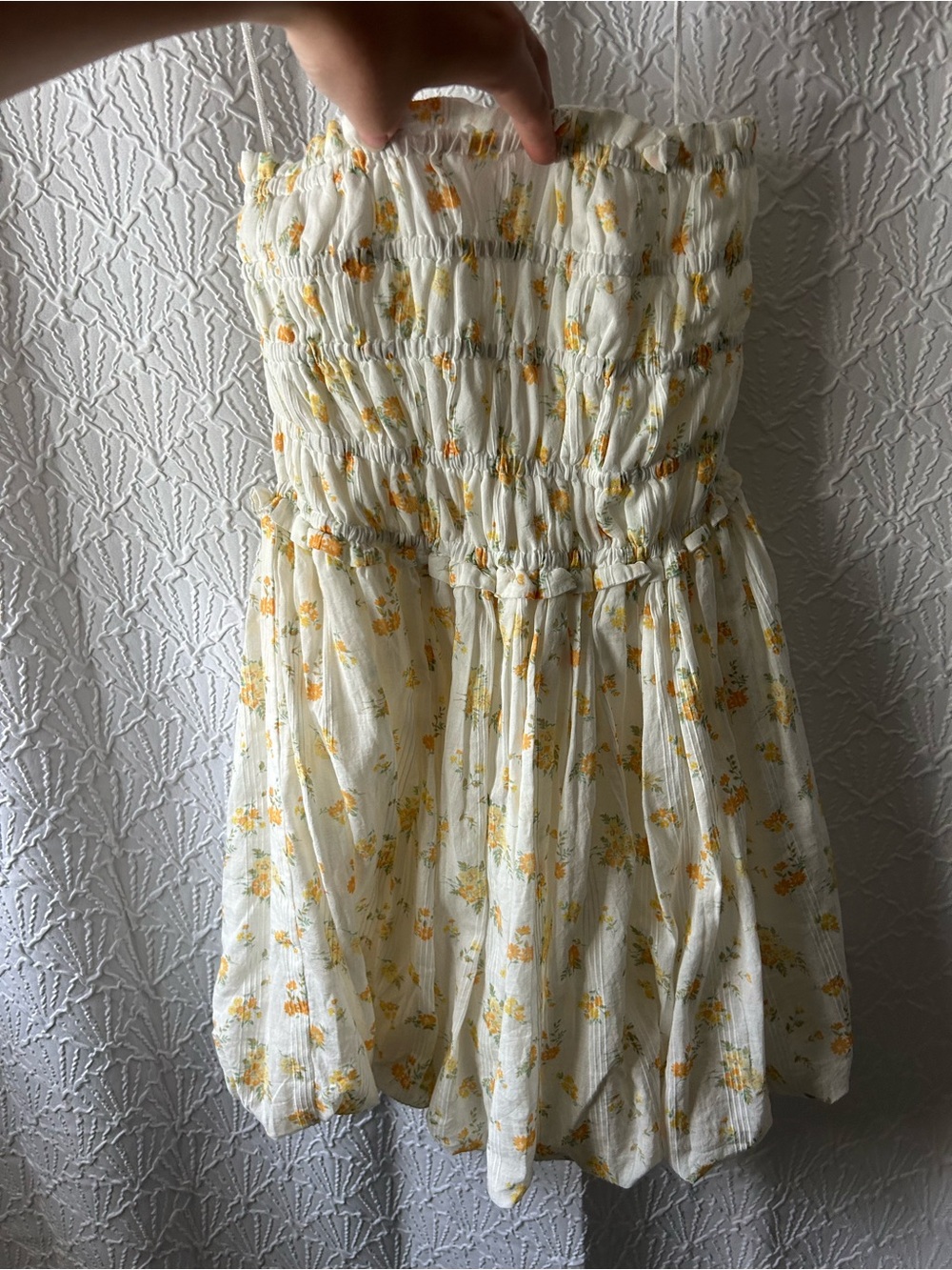 strapless jessica simpson dress